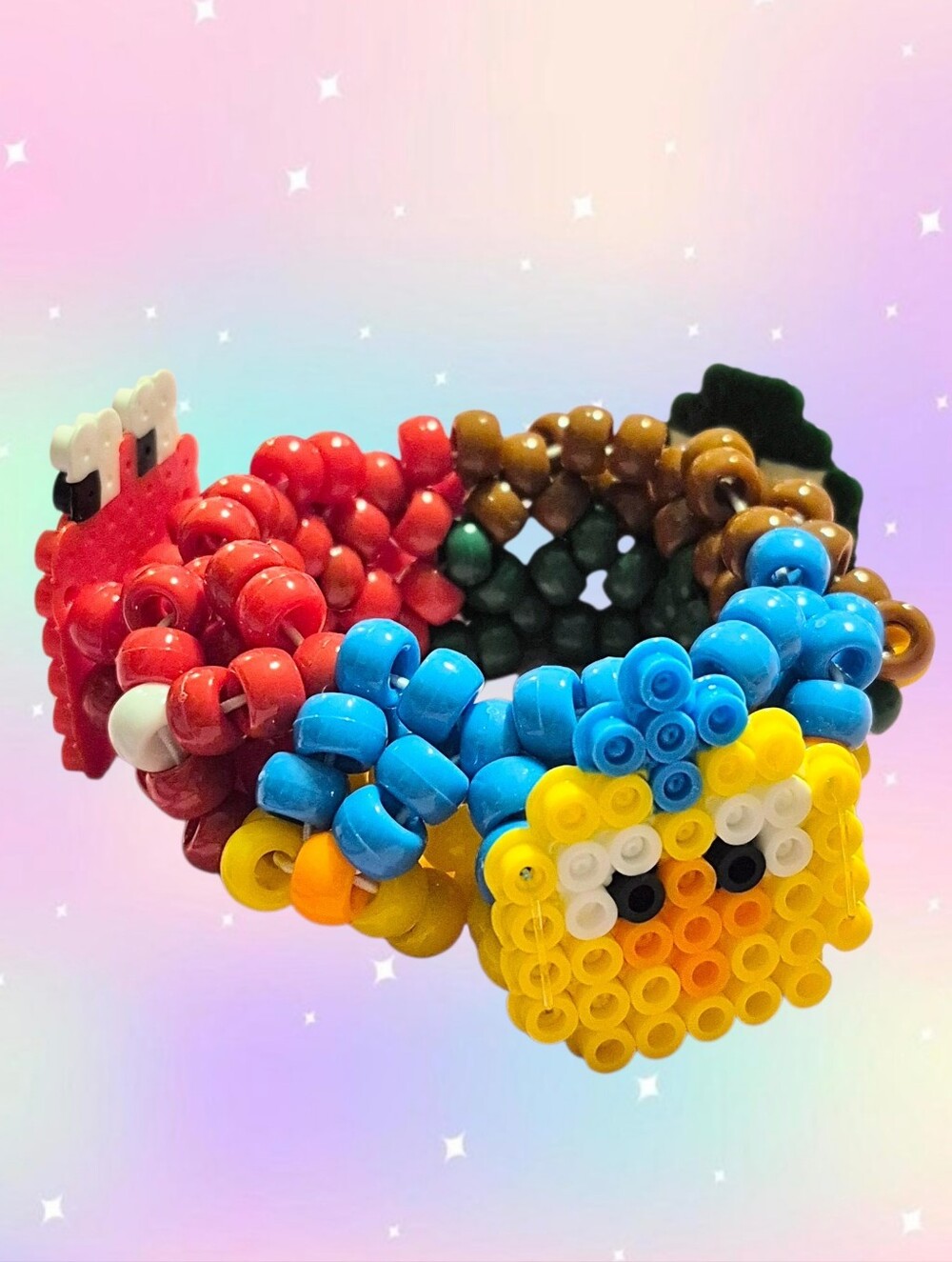 Don't Hug Me I'm Scared Kandi Cuff